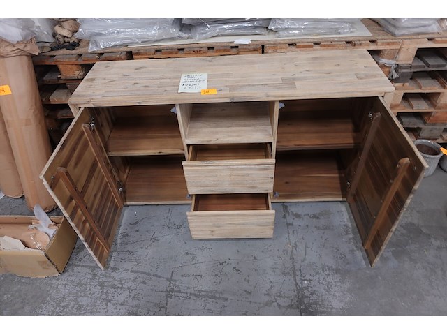 Dressoir in hout - afbeelding 5 van  6