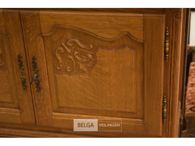 Dressoir in massief eikenhout - afbeelding 3 van  4