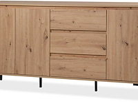 Dressoir korina 178 cm-artisanale eik - afbeelding 6 van  7