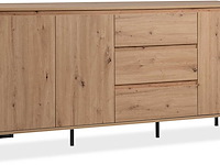 Dressoir korina 178 cm-artisanale eik - afbeelding 7 van  7