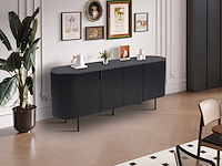 Dressoir lagos | 200 x 45 x 80 cm | donkerbruin - afbeelding 2 van  7