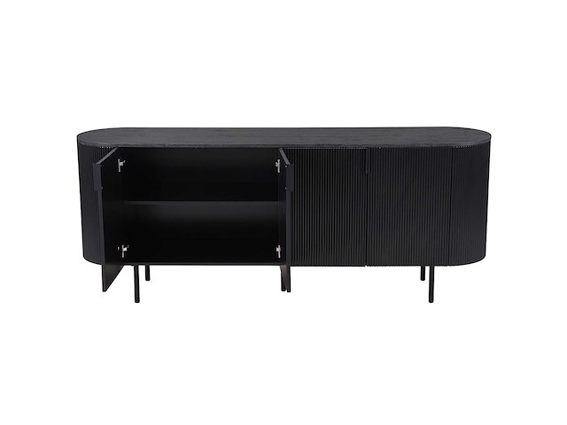 Dressoir lagos | 200 x 45 x 80 cm | donkerbruin - afbeelding 5 van  7
