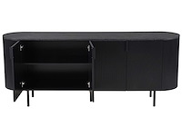 Dressoir lagos | 200 x 45 x 80 cm | donkerbruin - afbeelding 5 van  7
