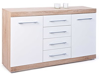 Dressoir lublin met 2 deuren en 4 laden - afbeelding 4 van  11