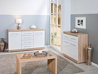 Dressoir lublin met 2 deuren en 4 laden - afbeelding 3 van  11