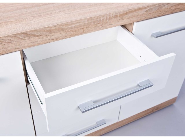 Dressoir lublin met 2 deuren en 4 laden - afbeelding 6 van  11