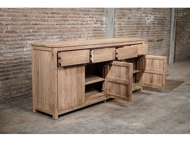 Dressoir met 4 deuren en 4 schuiven - afbeelding 4 van  5