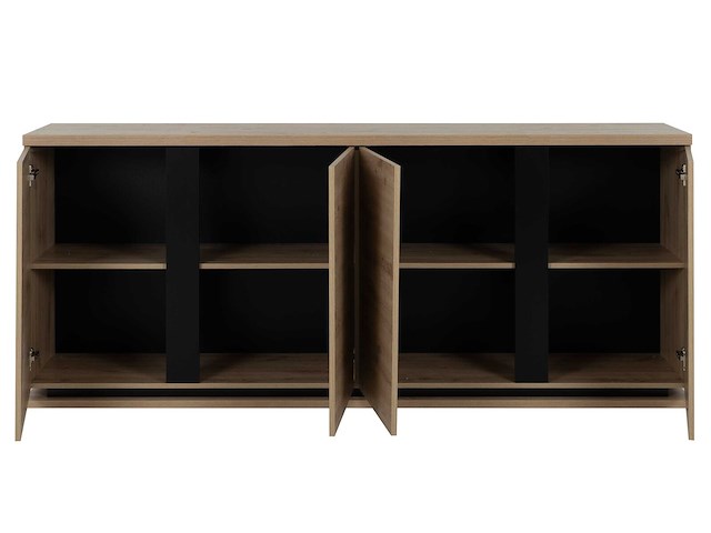 Dressoir split 220cm met 4 deuren - artisan eik - afbeelding 2 van  4