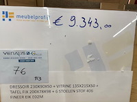 Dressoir, vitrine, tafel, 6 stoelen - afbeelding 22 van  29