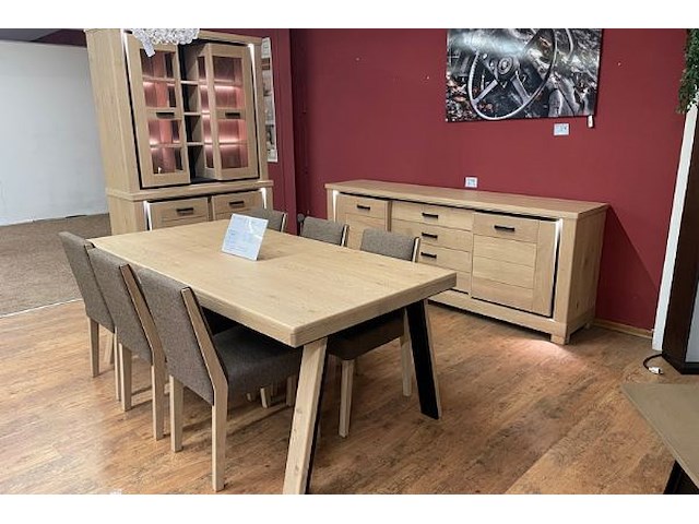 Dressoir, vitrine, tafel, 6 stoelen - afbeelding 29 van  29