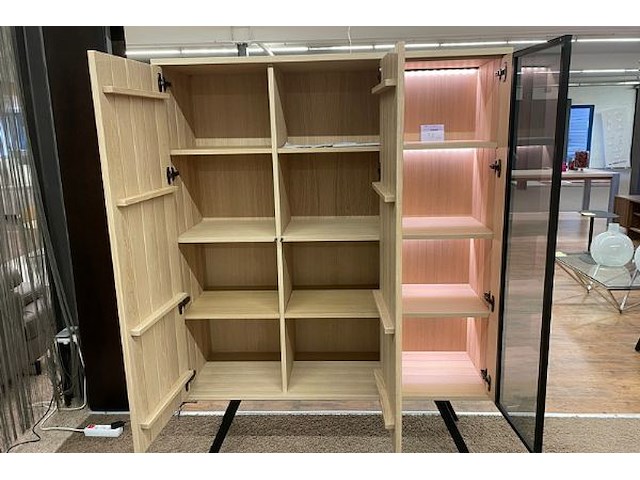 Dressoir, vitrine,6-hoekige tafel - afbeelding 4 van  17