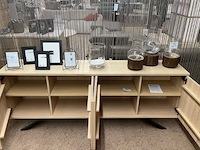 Dressoir, vitrine,6-hoekige tafel - afbeelding 14 van  17