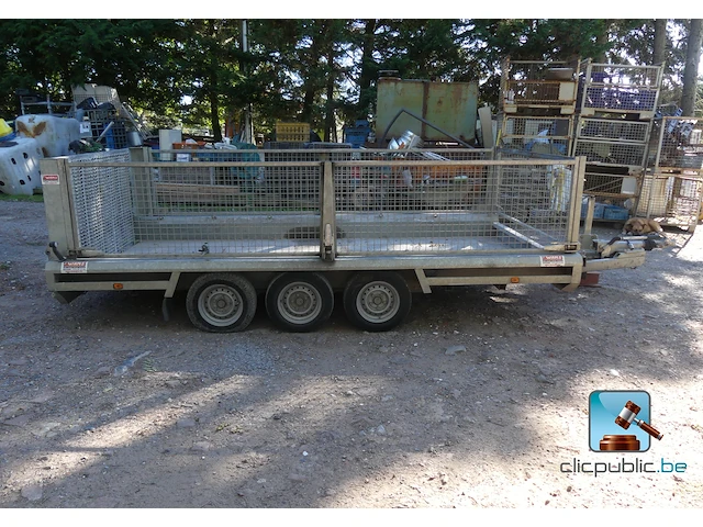 Drie-assige aanhangwagen - afbeelding 6 van  37
