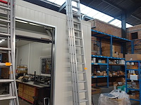 Driedelige alu ladder solide - afbeelding 2 van  4
