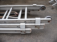 Driedelige schuifladder - afbeelding 2 van  3