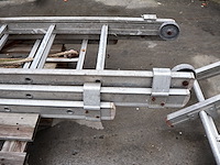 Driedelige schuifladder - afbeelding 2 van  3