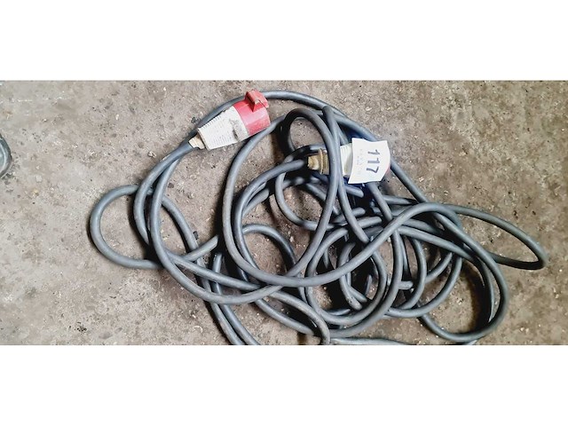 Driefasig verlengsnoer 12m - afbeelding 1 van  6