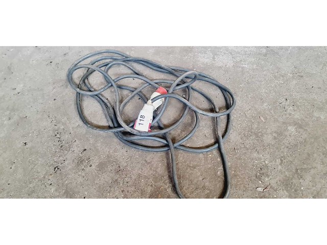 Driefasig verlengsnoer 12m - afbeelding 2 van  6