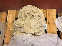 Driehoek polystretch 3mx3m (5x) - afbeelding 1 van  1