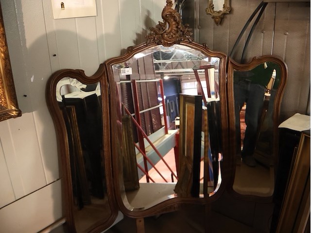 Drieluik spiegel - afbeelding 2 van  3