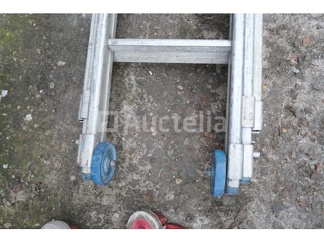 Drievoudige aluminium ladder 3x14 - afbeelding 1 van  7