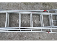 Drievoudige aluminium ladder 3x14 - afbeelding 6 van  7