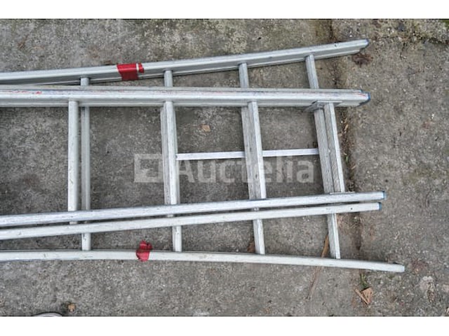 Drievoudige aluminium ladder 3x14 - afbeelding 7 van  7