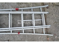 Drievoudige aluminium ladder 3x14 - afbeelding 7 van  7
