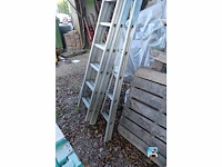 Drievoudige ladder - afbeelding 2 van  8