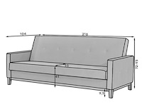 Driezitzetel hall | grijs - afbeelding 6 van  6