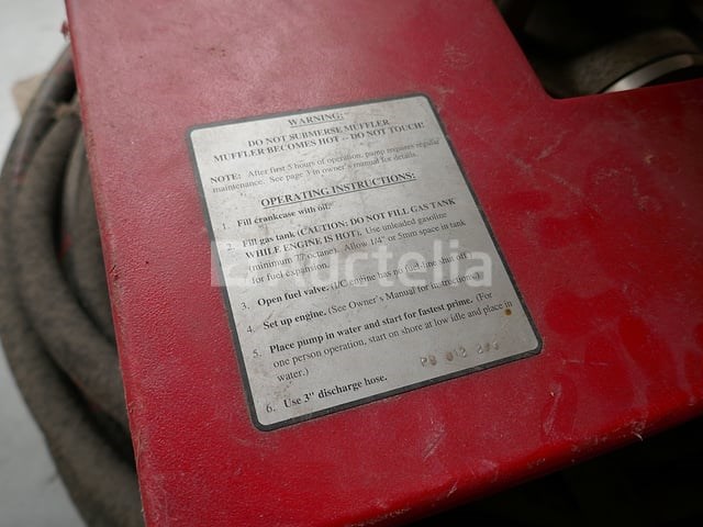 Drijvende motorpomp chief - afbeelding 3 van  6