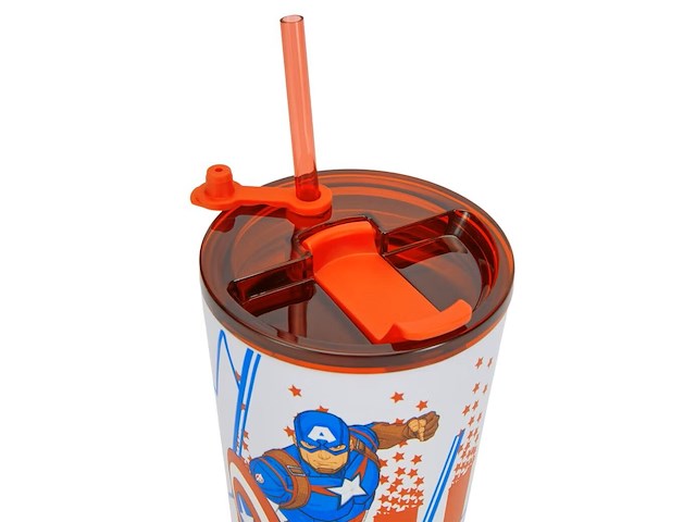 Drinkbeker captain amerika - afbeelding 1 van  4