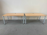 Drisag - rechthoek - bureau - bureautafel (4x) - afbeelding 1 van  4
