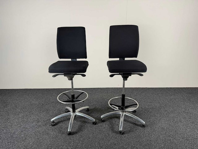 Drisag smart - hoge bureaustoel - bureaustoel (2x) - afbeelding 2 van  4