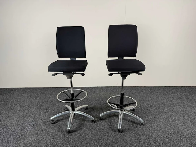 Drisag smart - hoge bureaustoel - bureaustoel (2x) - afbeelding 2 van  6