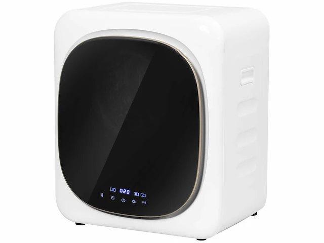 Droger met uv-desinfectie, compact ontwerp, 4 kg capaciteit, roestvrij staal, wit - afbeelding 2 van  6