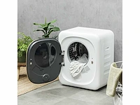 Droger met uv-desinfectie, compact ontwerp, 4 kg capaciteit, roestvrij staal, wit - afbeelding 5 van  6