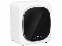 Droger met uv-desinfectie, compact ontwerp, 4 kg capaciteit, roestvrij staal, wit - afbeelding 6 van  6