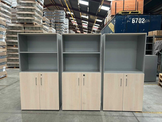 Dromeas - vitrinekast - dossierkast (3x) - afbeelding 1 van  6