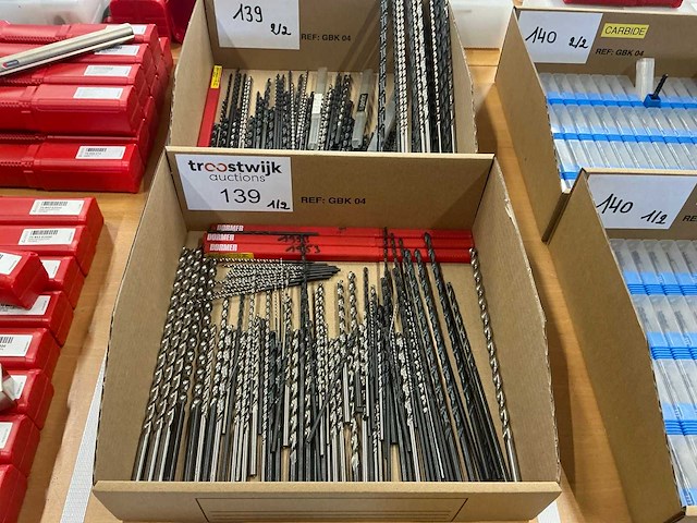 Dromer en perfor assortiment boren extra lang - afbeelding 1 van  6