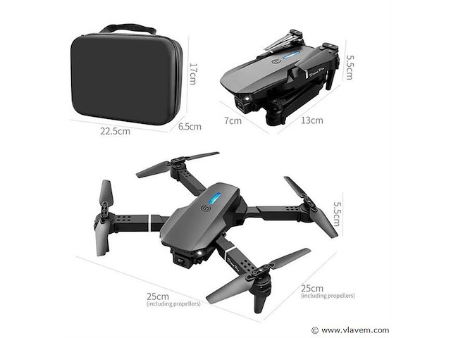 Drone max - 4k camera drone - controller met scherm - afbeelding 3 van  11
