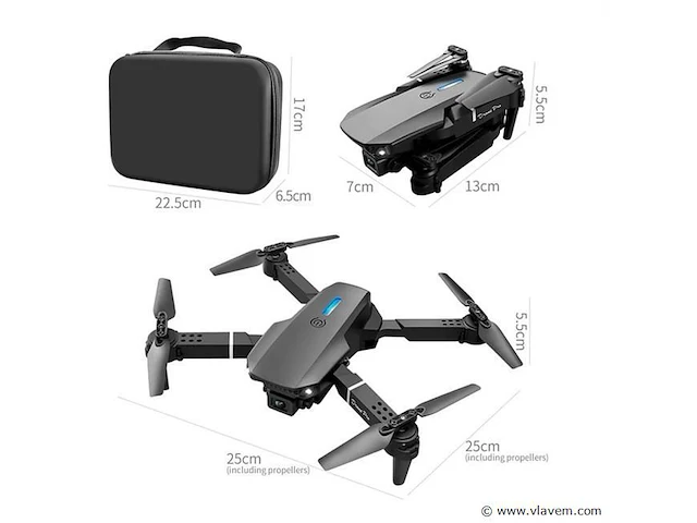 Drone max - 4k camera drone - controller met scherm - afbeelding 3 van  11