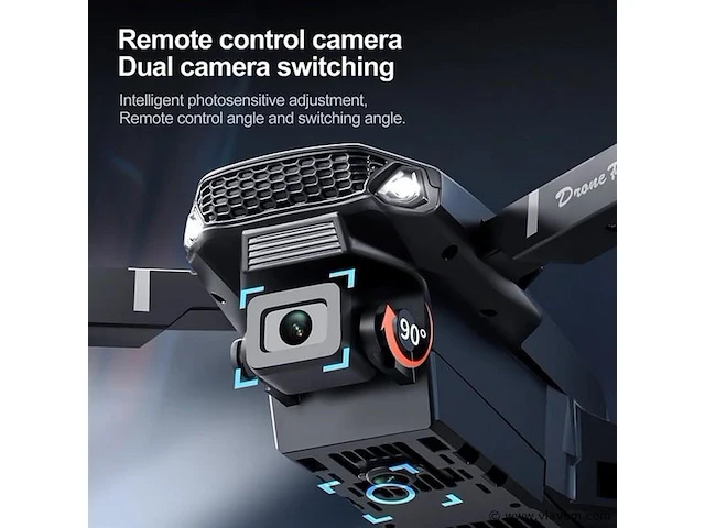 Drone max - 4k camera drone - controller met scherm - afbeelding 7 van  11