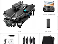 Drone met hd camera 4k - 6k optical zoom - big screen controller - afbeelding 3 van  6