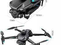 Drone met hd camera 4k - 6k optical zoom - big screen controller - afbeelding 5 van  6