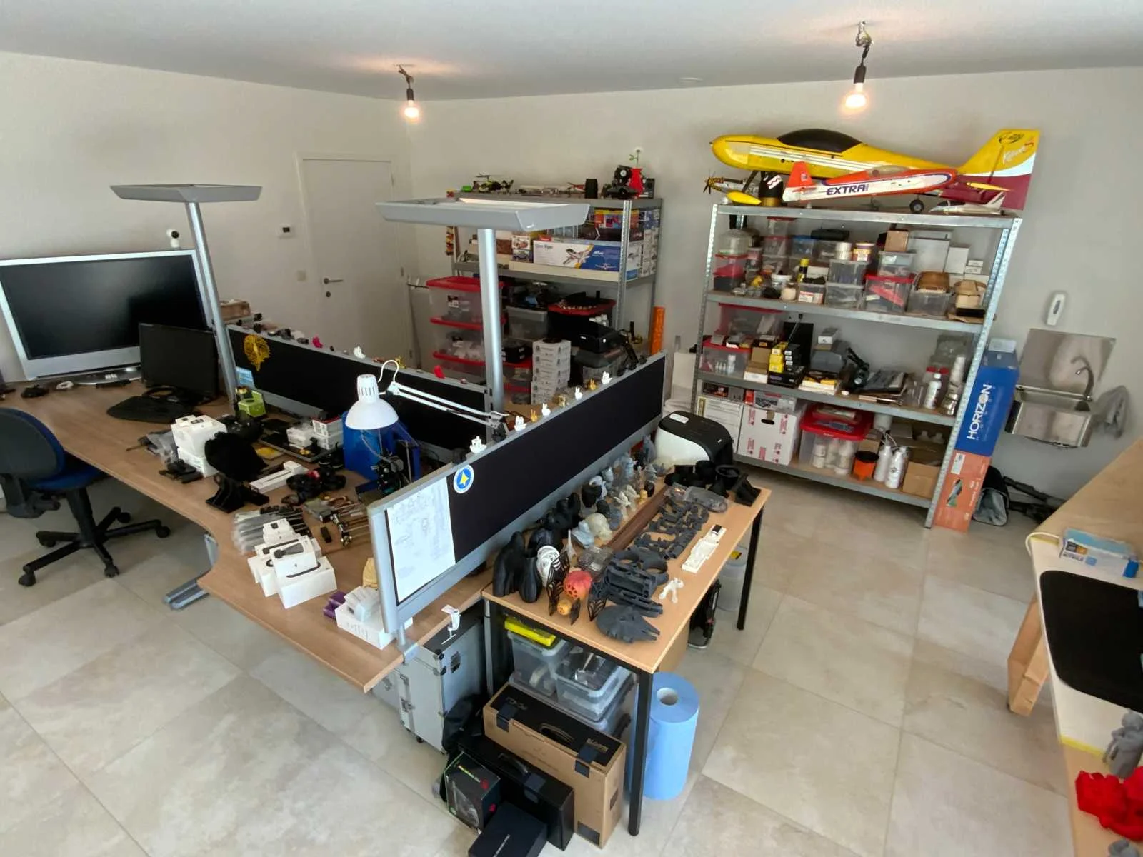 Drones, modelbouw & 3d printing wegens faillissement