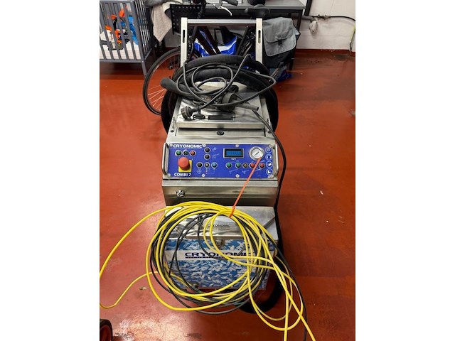 Droog ijs straler cryonomic combi 7 met bedieningspistool - afbeelding 3 van  11