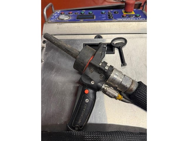 Droog ijs straler cryonomic combi 7 met bedieningspistool - afbeelding 5 van  11