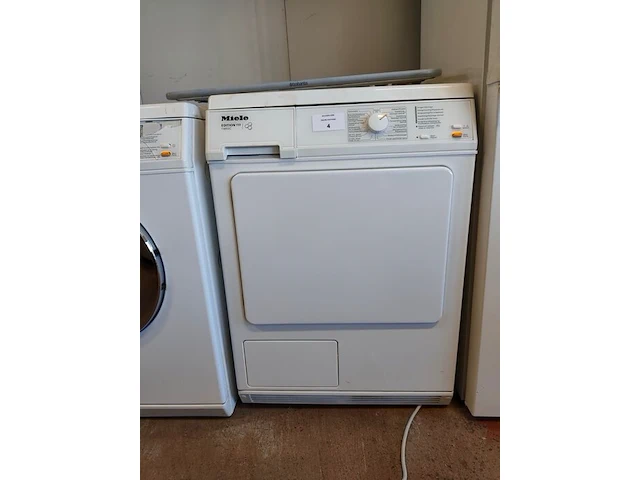 Droogkast miele t8813c (gebruikt), wasmachine miele w3375 (bedieningspaneel beschadigd, gebruikt), klein droogrek - afbeelding 10 van  13