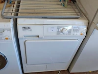Droogkast miele t8813c (gebruikt), wasmachine miele w3375 (bedieningspaneel beschadigd, gebruikt), klein droogrek - afbeelding 11 van  13